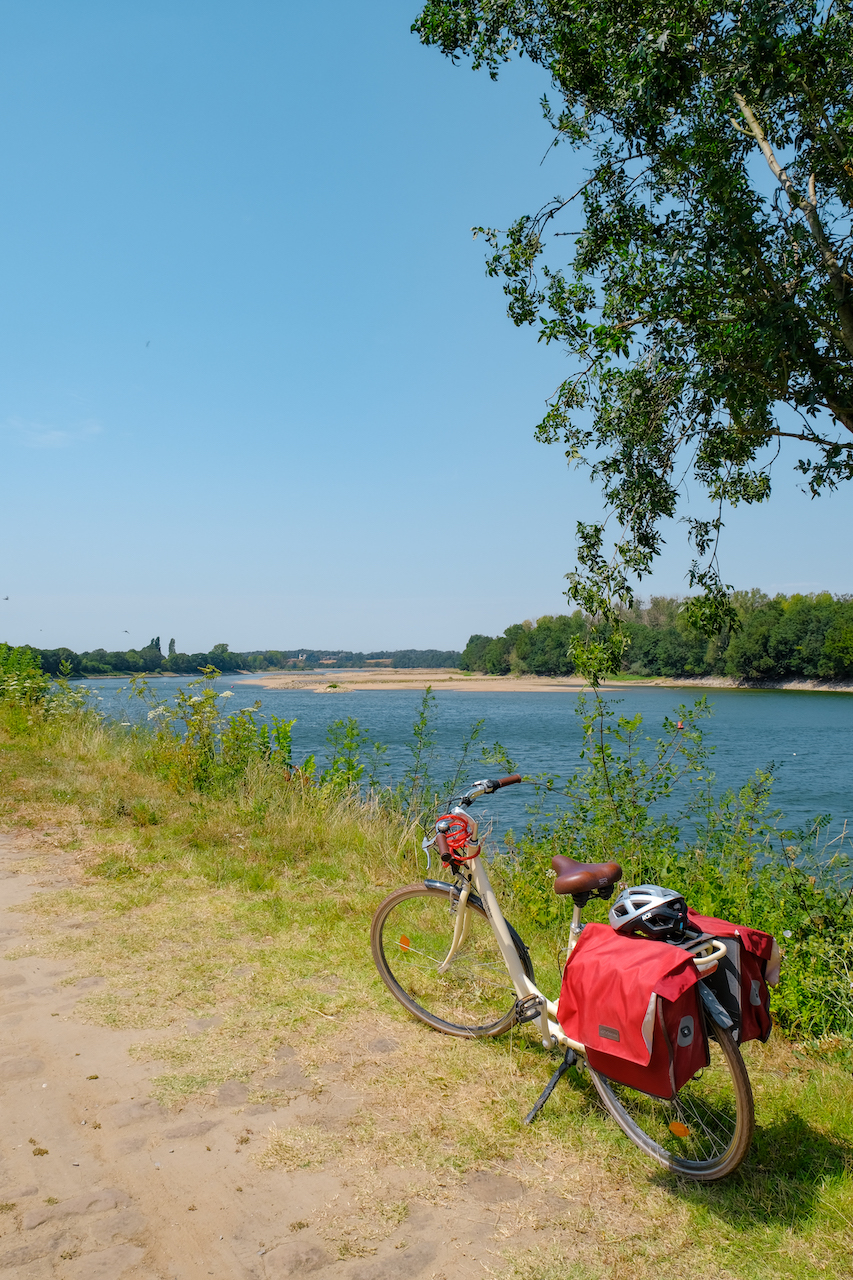 Vélo bord de Loire