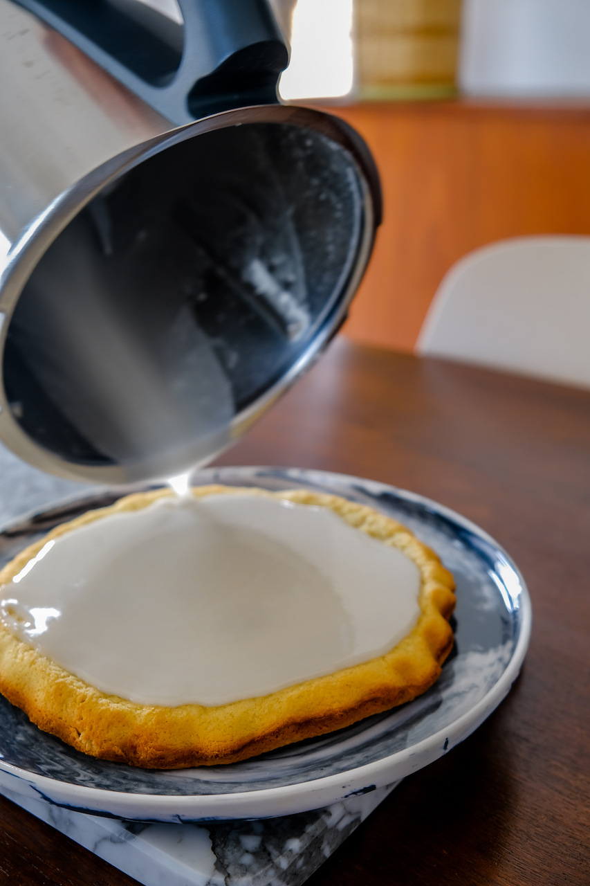 Glaçage gâteau nantais
