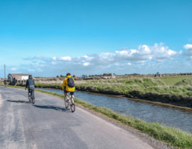 Balade à vélo dans les marais bretons