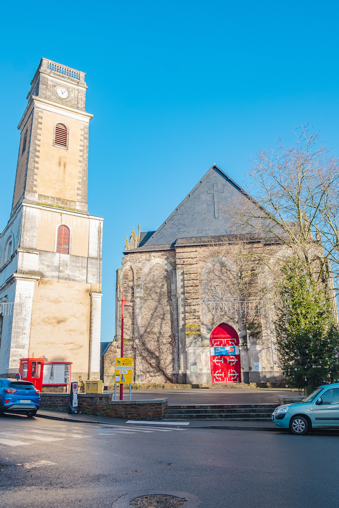 Eglise Nort-sur-Erdre, Loire Atlantique