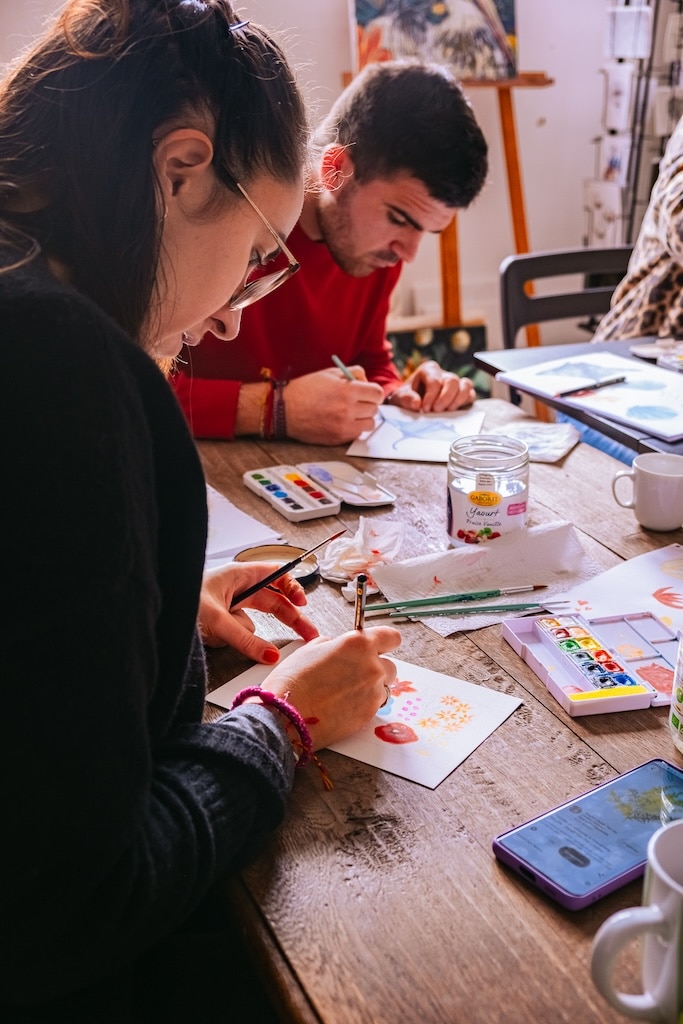 Atelier créatif aquarelle