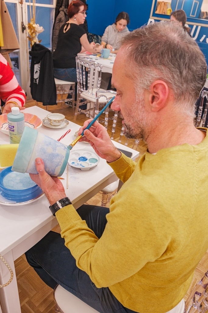 Atelier peinture sur céramique à Nantes