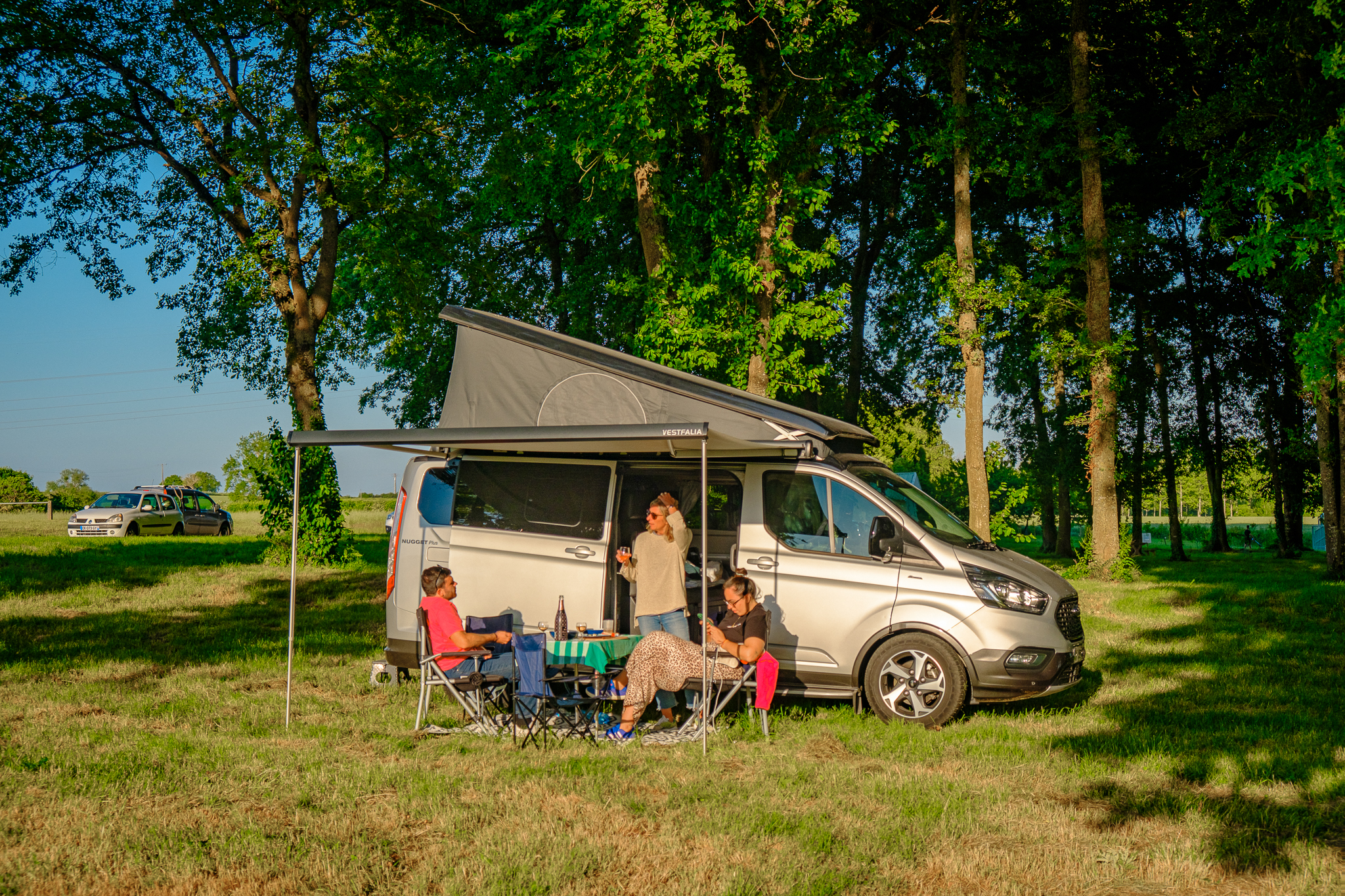 week-end en van