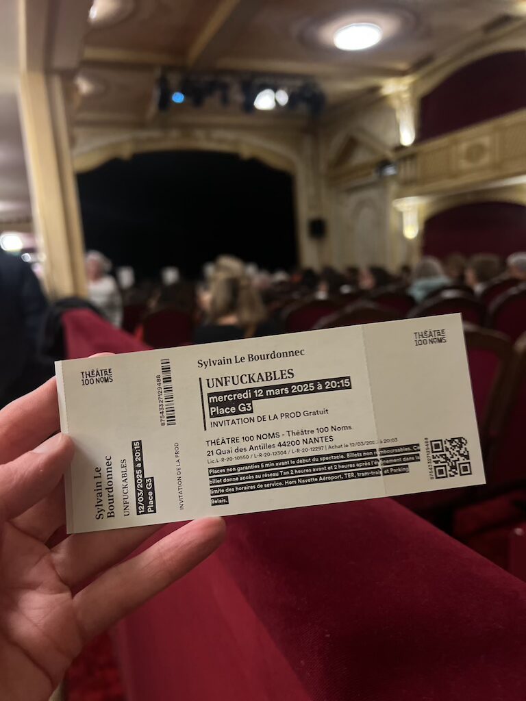 Unfuckables Théâtre 100 Noms