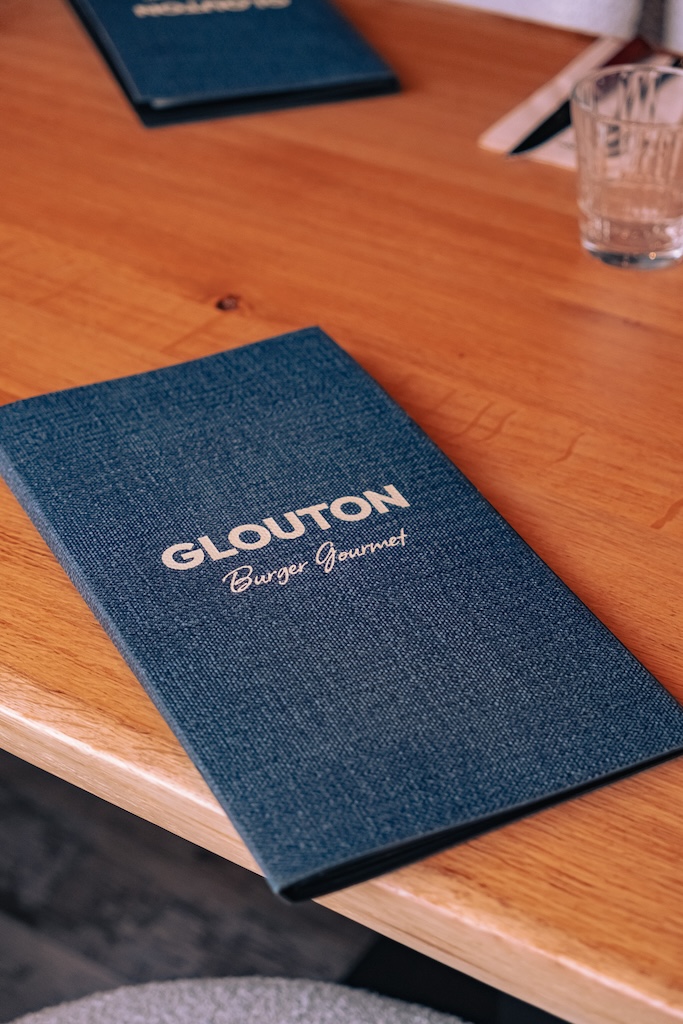 menu restaurant glouton