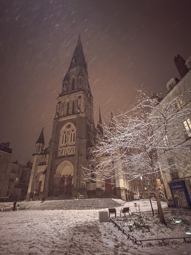 neige basilique saint nicolas