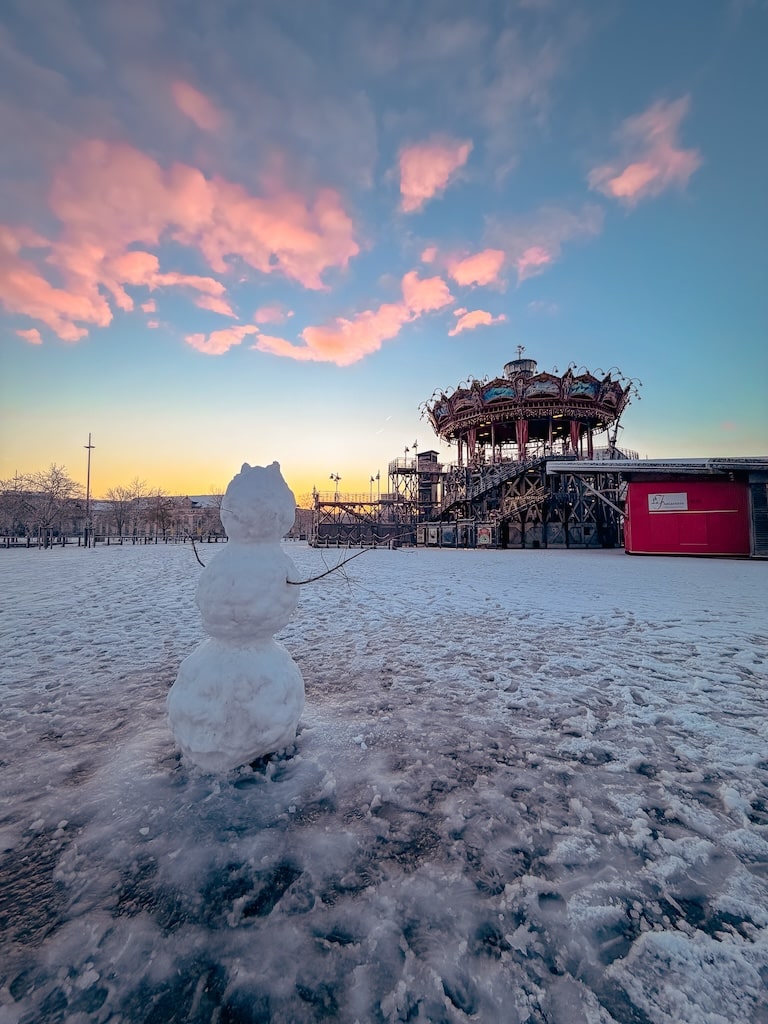 Neige Nantes janvier 2026