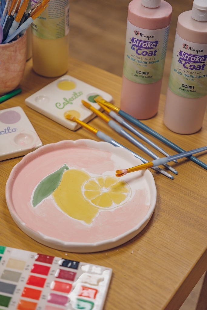 Nantes peinture sur céramique