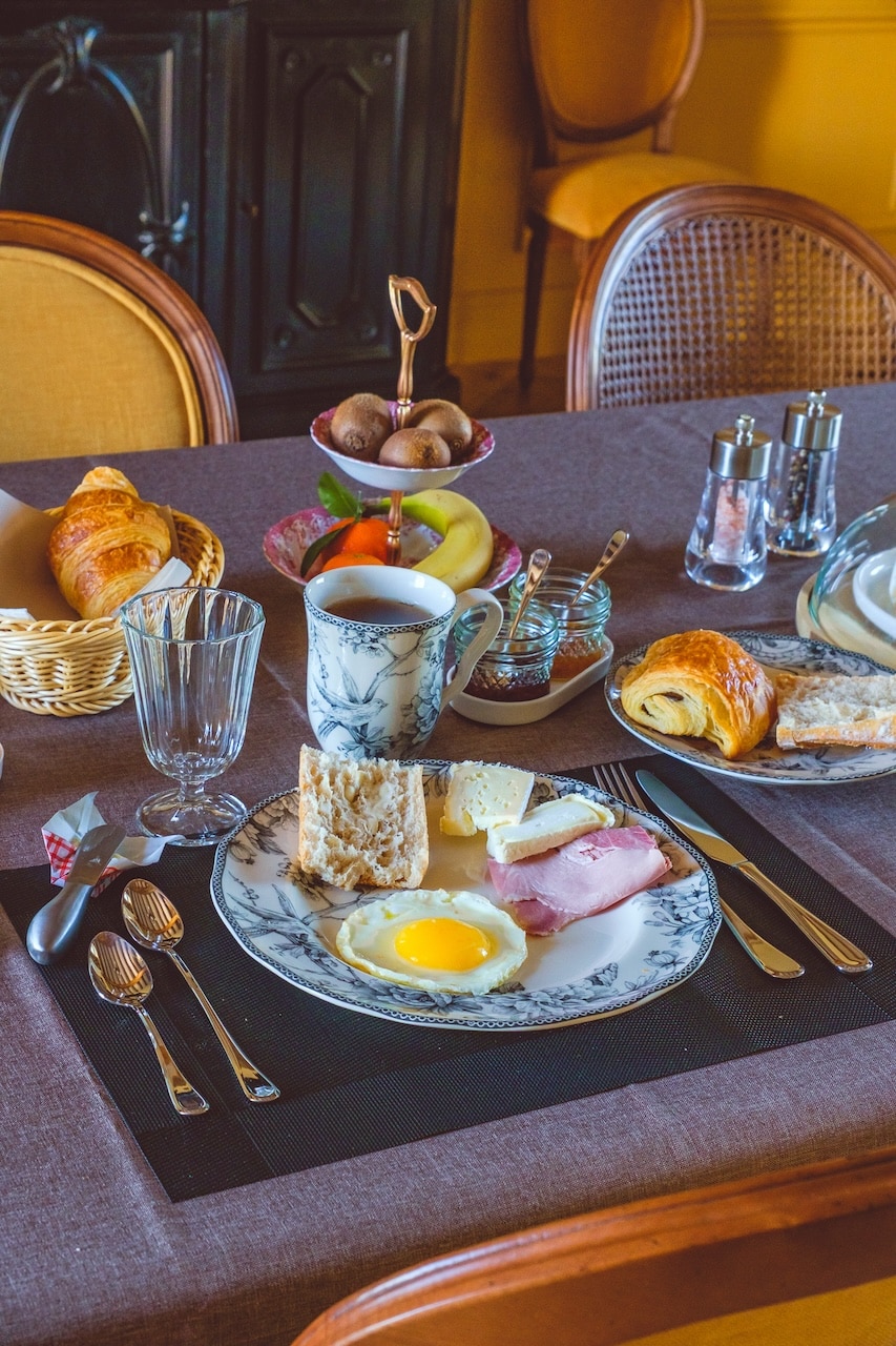 Petit déjeuner chambres d'hôtes