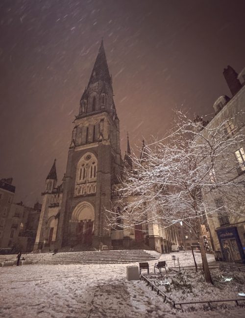 neige basilique saint nicolas