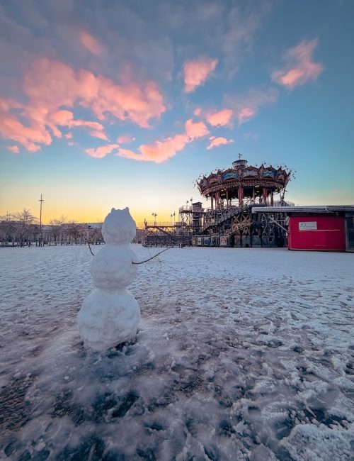 Neige Nantes janvier 2026