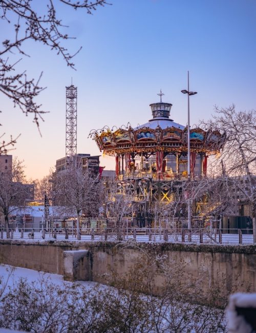 Neige machines de l'île