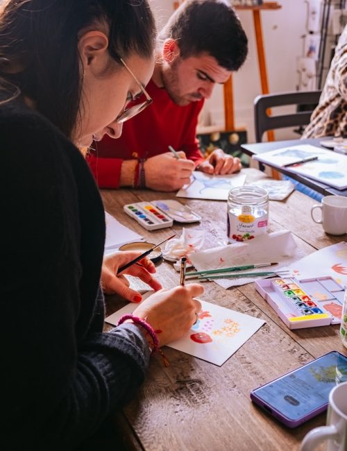 Atelier créatif aquarelle