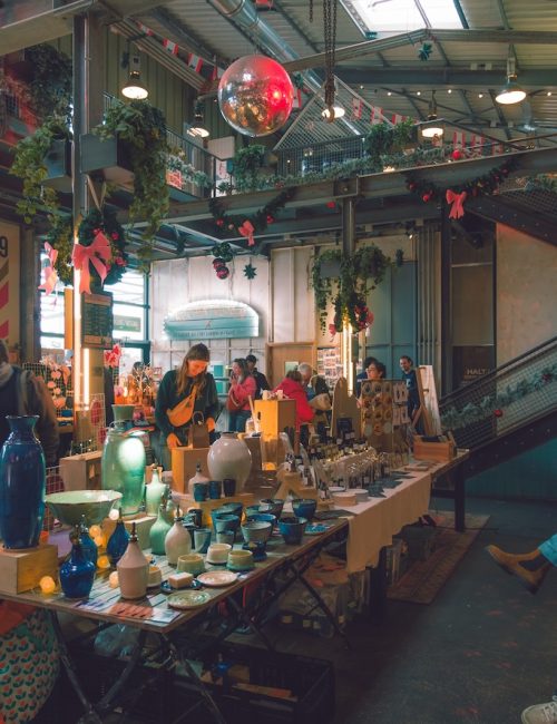 Winter Market Berlin 1989