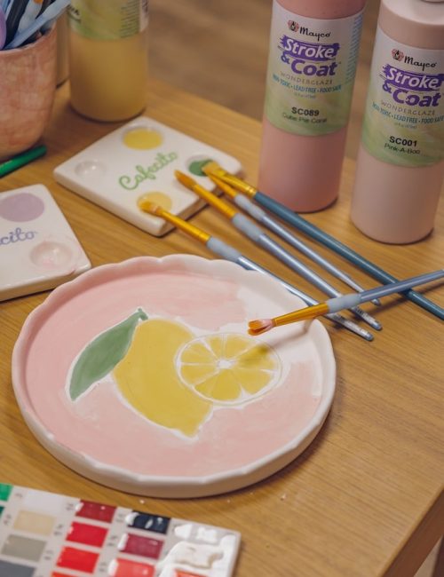 Nantes peinture sur céramique