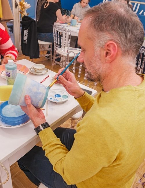 Atelier peinture sur céramique à Nantes