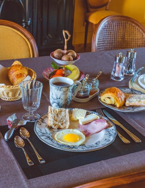 Petit déjeuner chambres d'hôtes