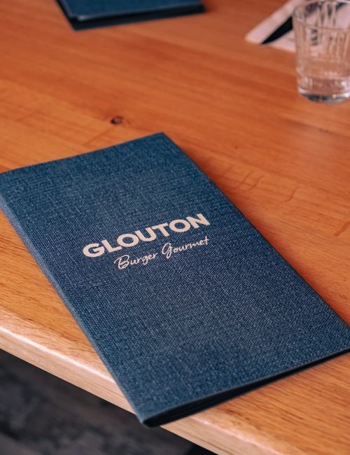 menu restaurant glouton