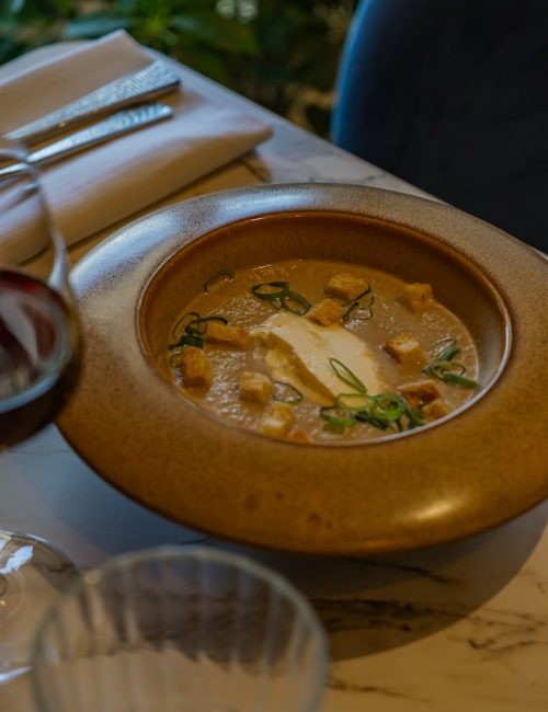 Plat restaurant L'Esplanade