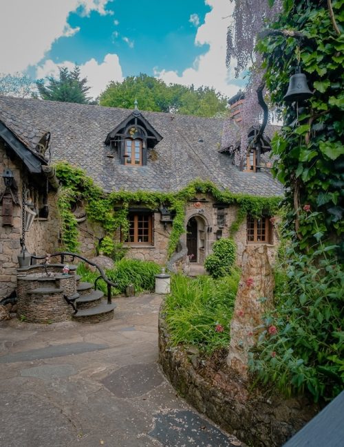 maison blanche neige