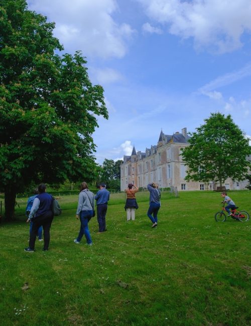 chateau du coing visite guidée